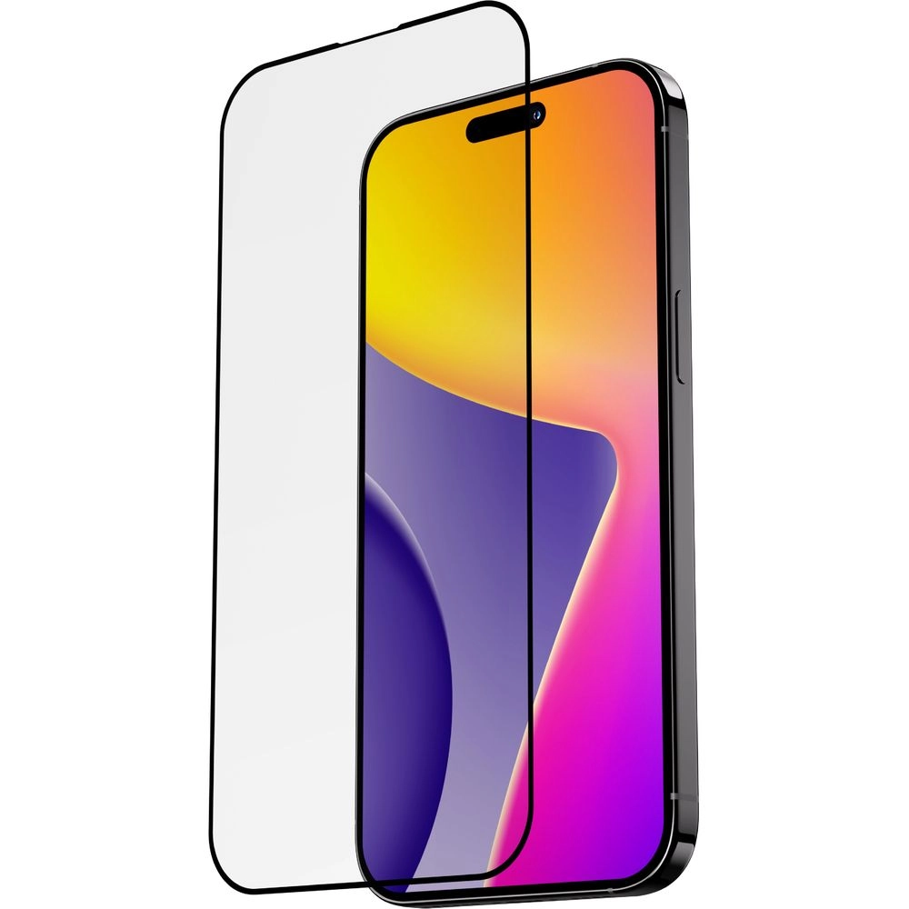 blupebble Clear Tempered Glass Screen Protector for iPhone 16 Pro