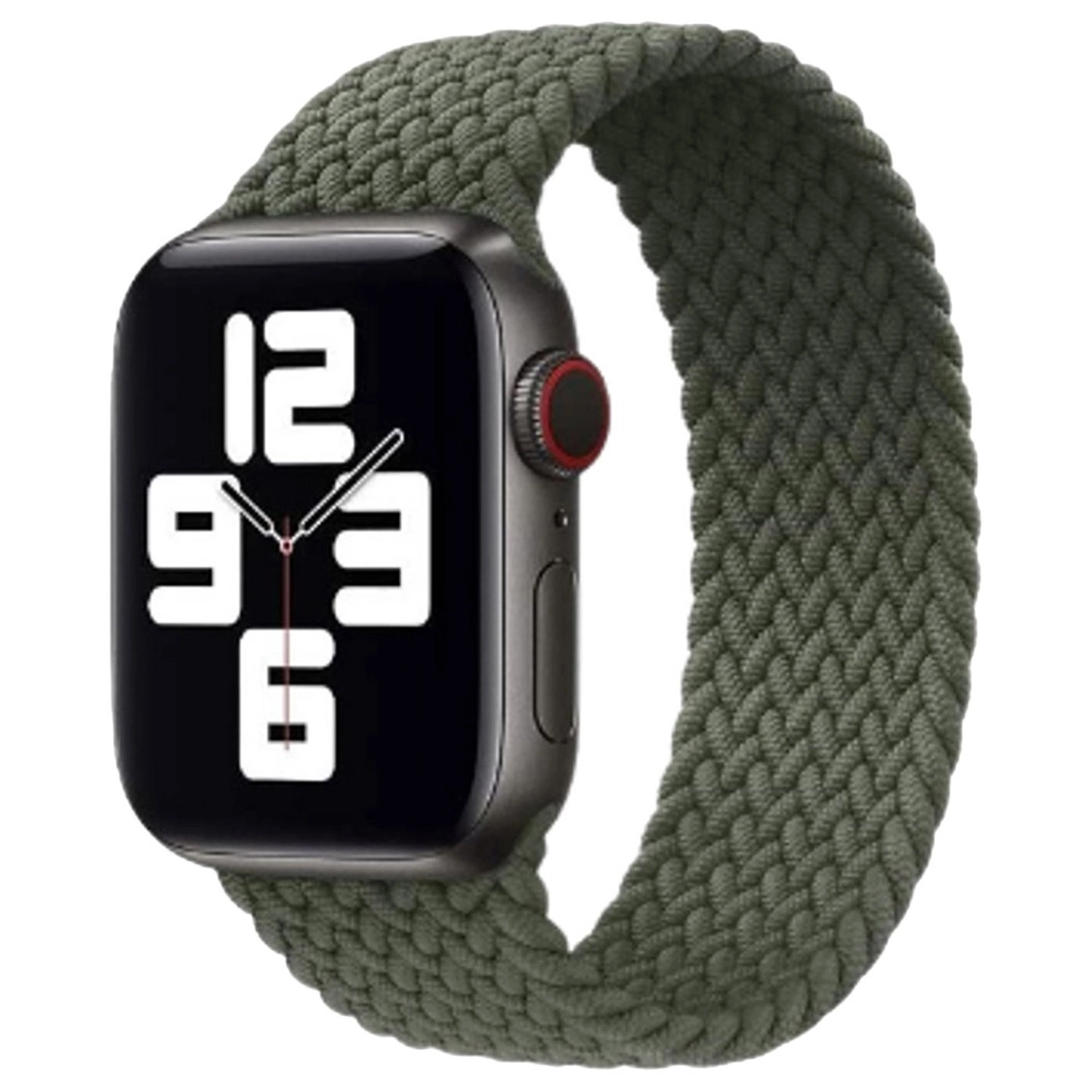 2 Pack Silicone and Woven Watch Band for Apple Watch - 41/38/40mm