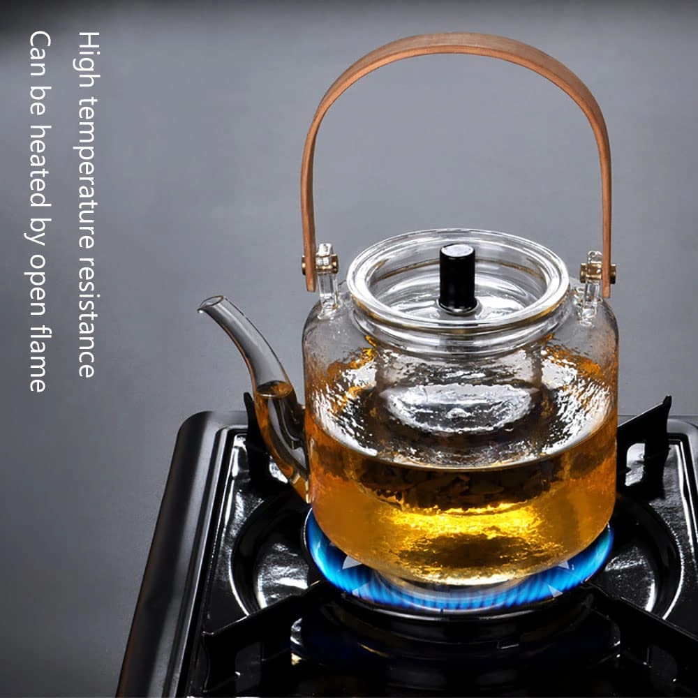 Glass Teapot - Borosilicate Glass 1000ml
