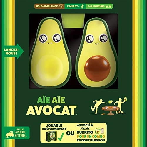Exploding Kittens: Aie Aie Avocat (French)