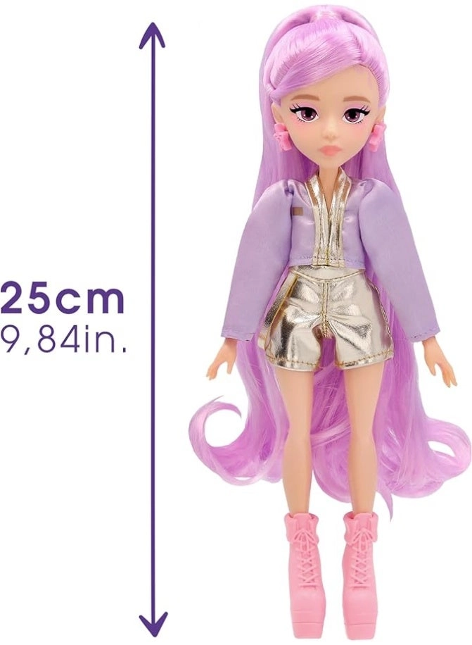 Nari Fashion Doll - 30 cm lavender hair Ages 3+
