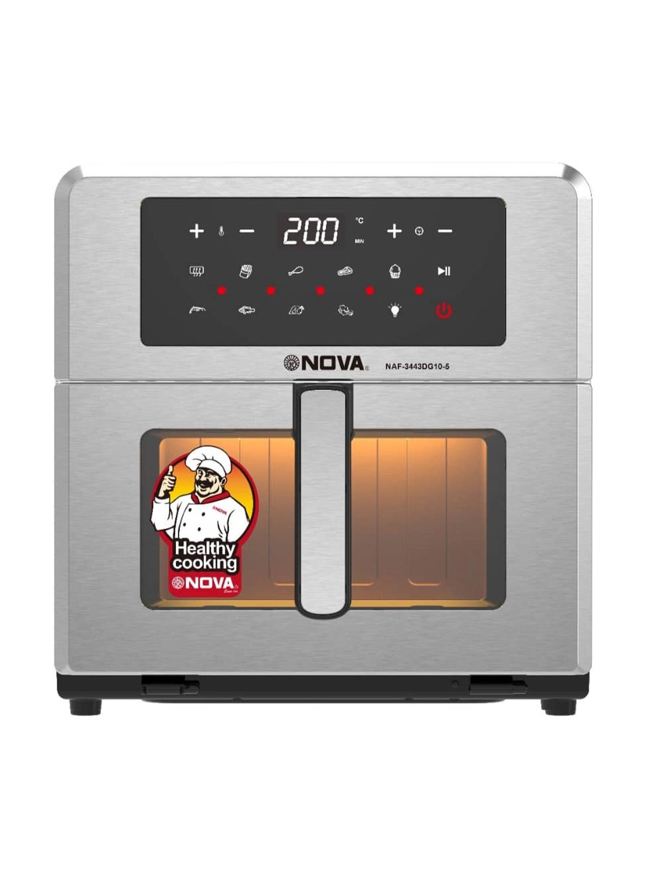 Nova Digital Air Fryer NAF-3443DG10-5