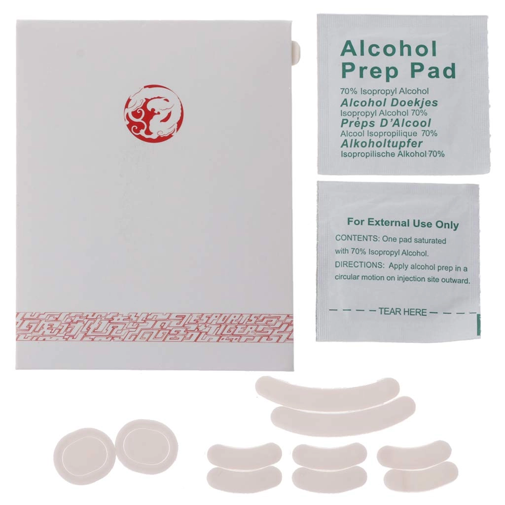 Tebatu Tiger Gaming Mouse Feet - Logitech G Pro Wireless White Teflon