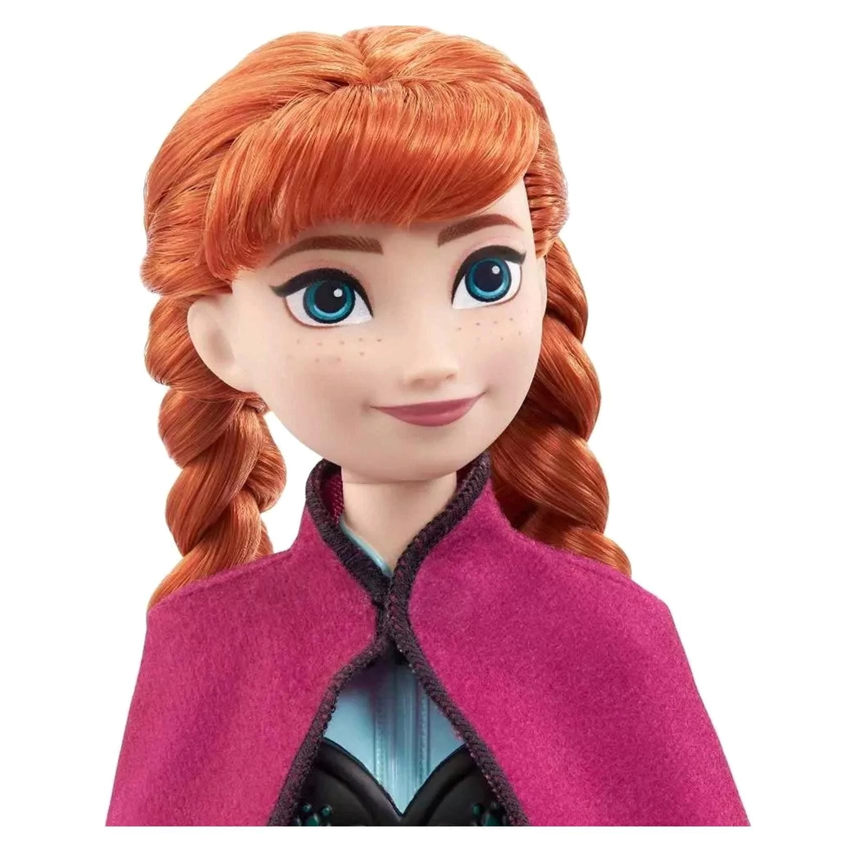 Anna Fashion Doll - 32.5 cm blue and purple travel outfit