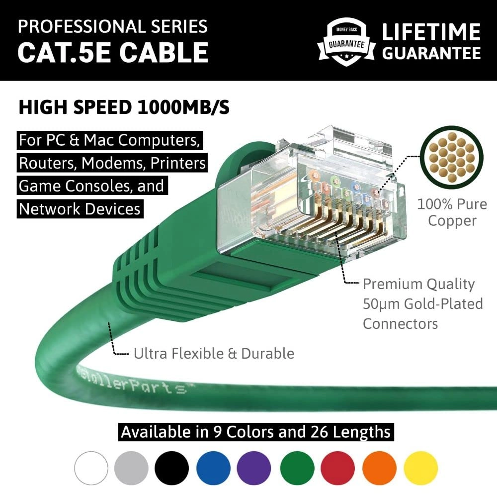 Ethernet Cable CAT5E - 5 FT