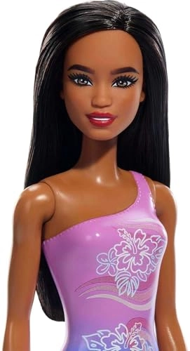 Fashion & Beauty Beach Doll - Purple Swimsuit Ages 3+