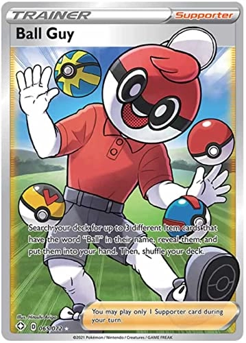Pokémon Pokemon Ball Guy 065/072 - English + Toploader