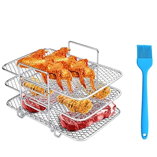Air Fryer Rack - Stainless steel 1 x air fryer rack