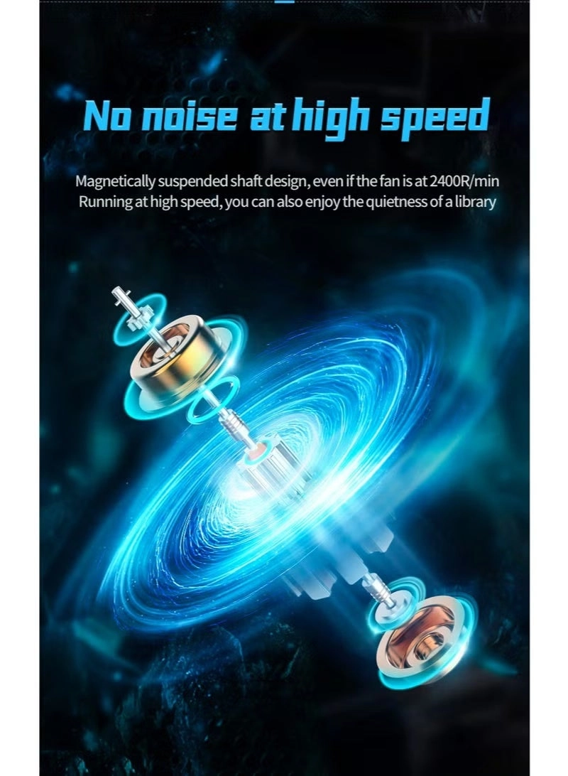 Laptop Cooling Pad - 6 fans 12-17 Inch