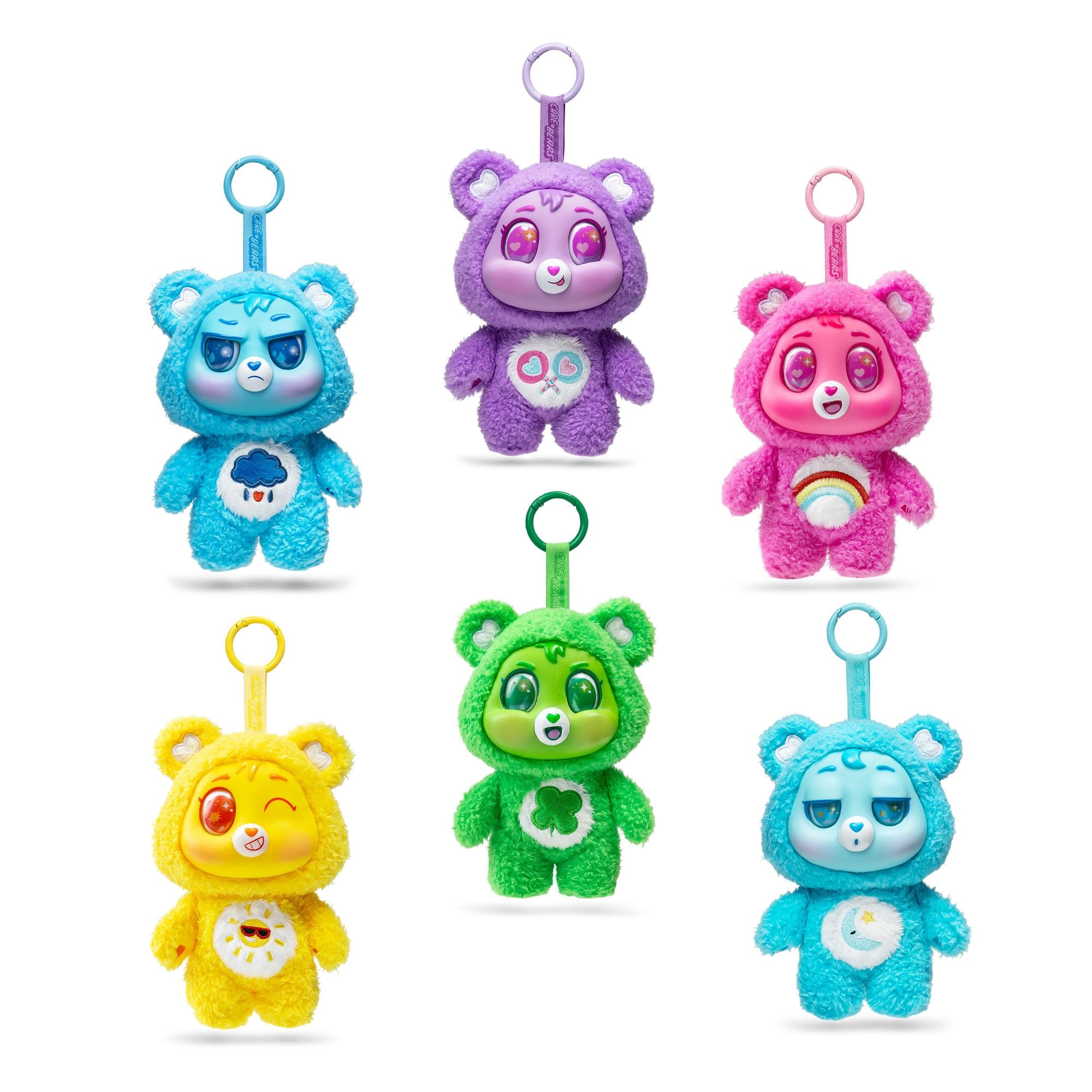 Care Bears Caring Cuties - 15 cm Plush Clip-On