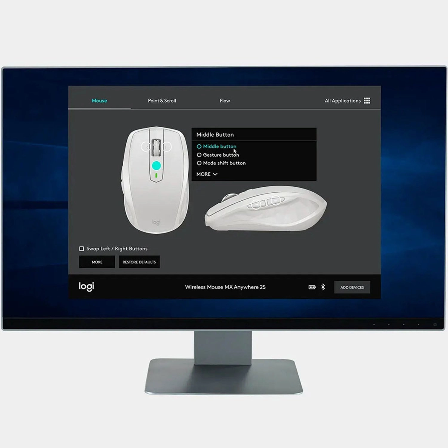 MX Anywhere 2S Mouse - Wireless