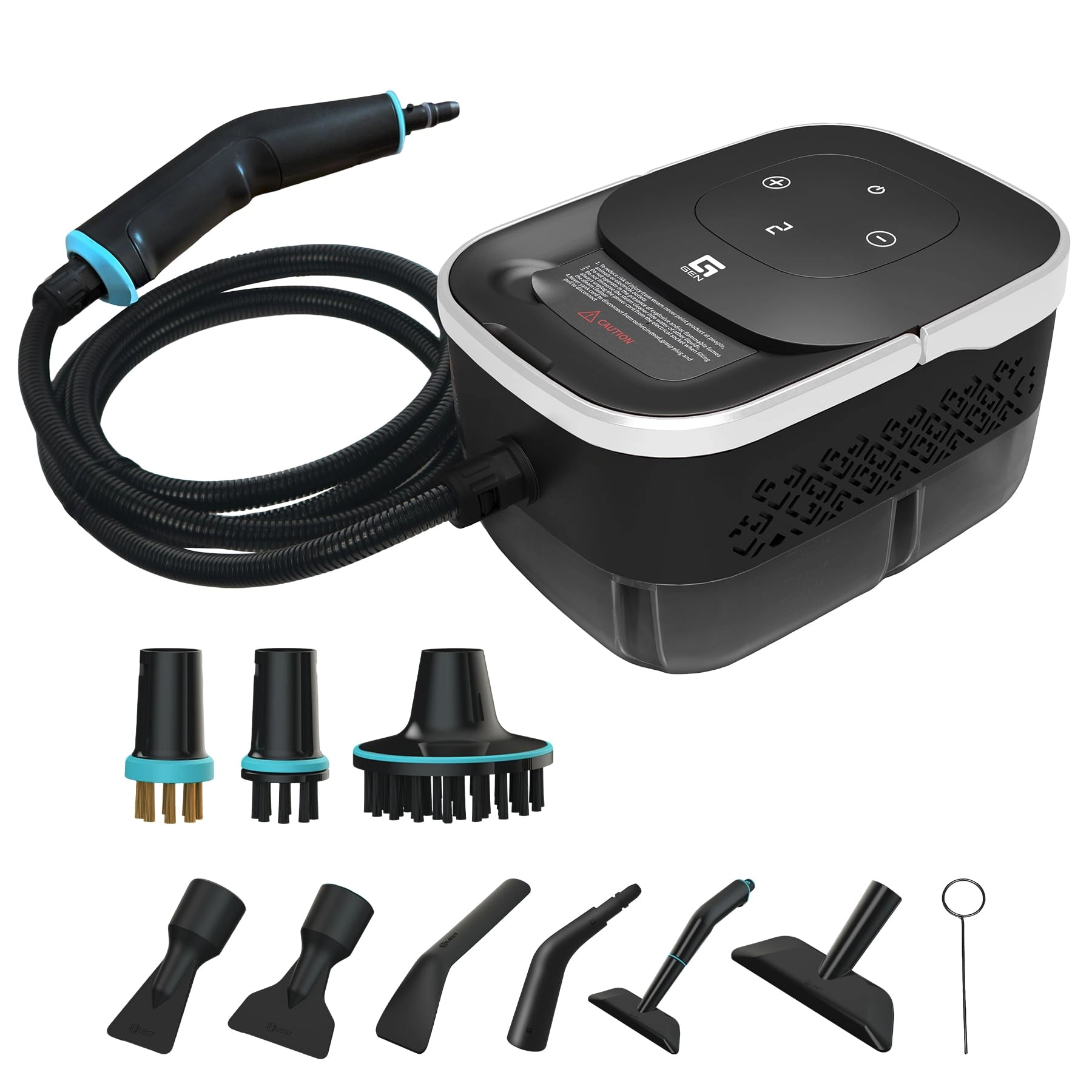 Genciomke Handheld Steam Cleaner - 4Bar 43 Fluid Ounces