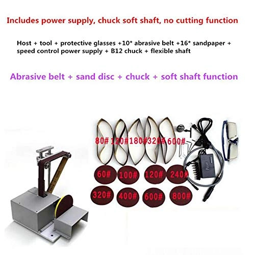 Mini Polisher - 533*25MM belt 4 inch 100MM sand plate