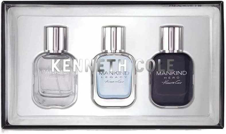 Kenneth Cole Mankind Eau de Toilette 15ml + Mankind Legacy Eau de Toilette 15ml + Mankind Hero Eau de Toilette 15ml
