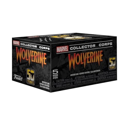FUNKO Marvel Collector Corp Subscription Box Wolverine 50th Anniversary