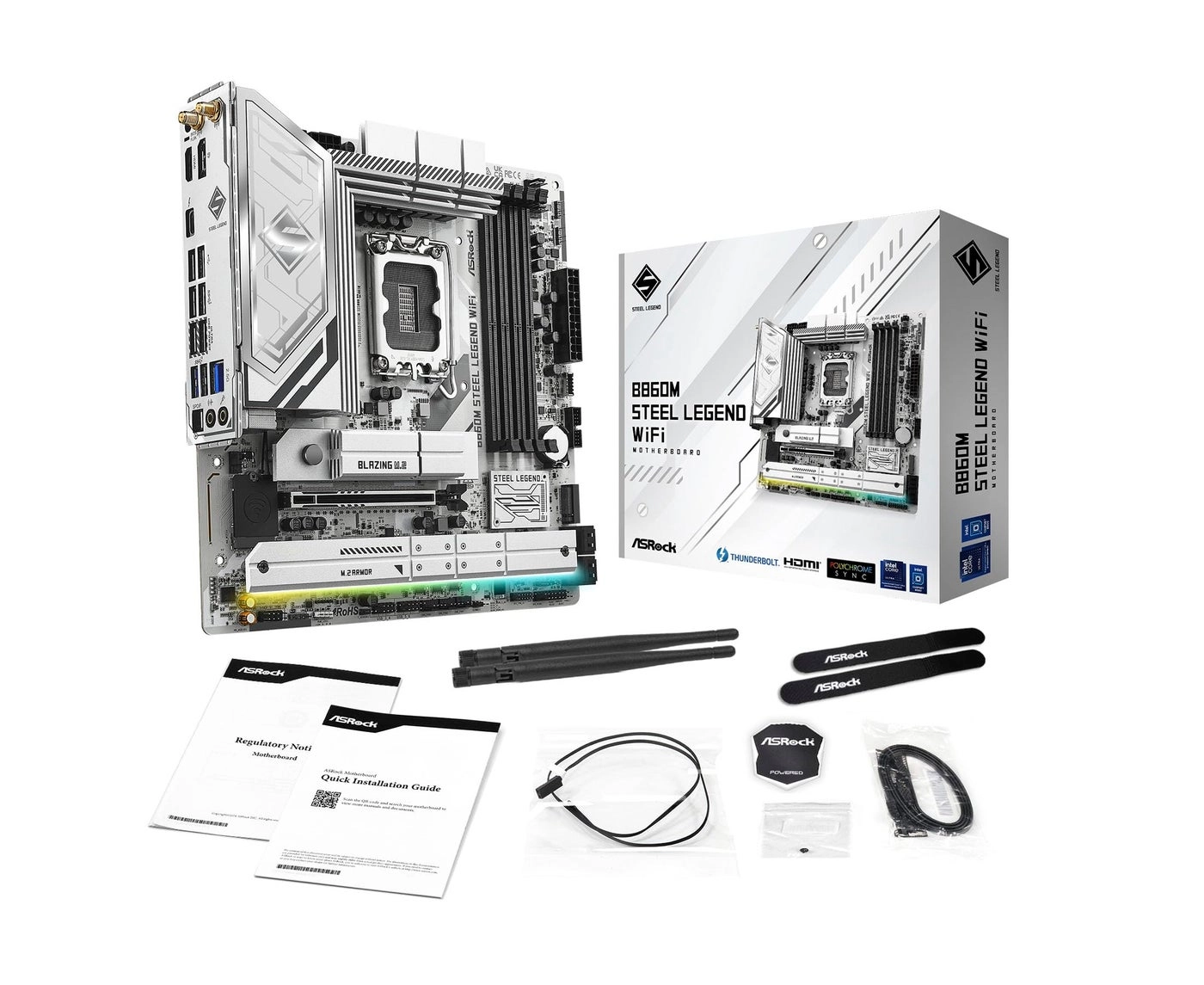 B860M Steel Legend - WiFi 6E LGA1851 DDR5