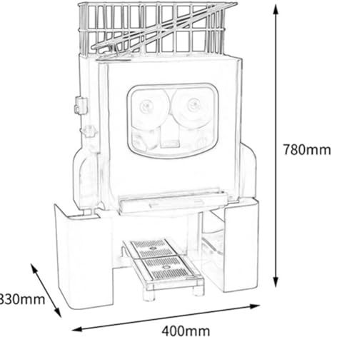 Commercial Fresh Orange Juicer - 120W