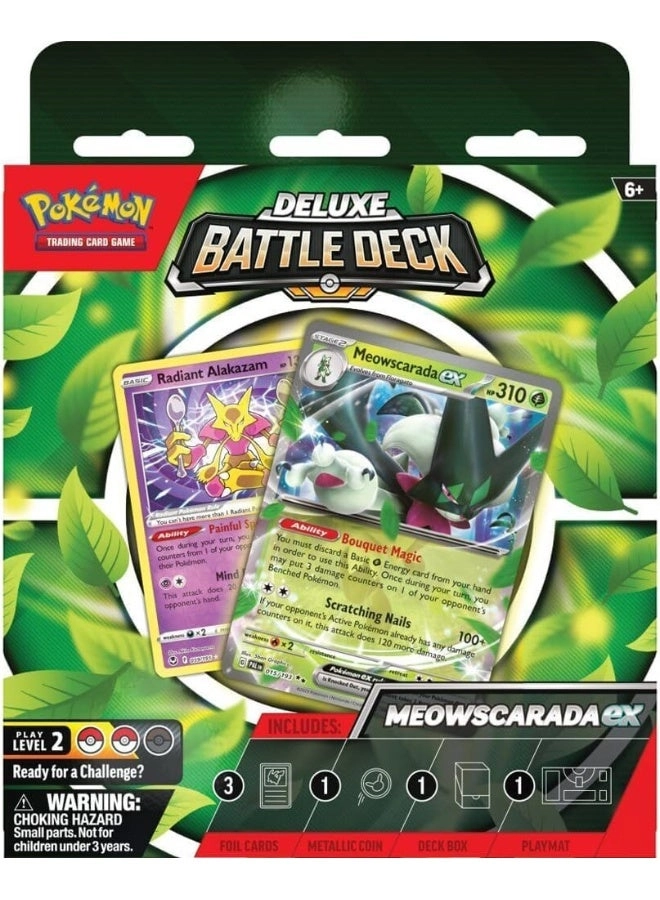 Meowscarada/Quaquaval ex Deluxe Battle Deck - 60-card