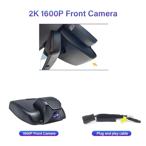 Dash Cam - 2K for Toyota Corolla 2019-2024