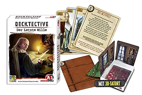 Decktective: The Last Will - Card Game (German)