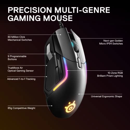 Rival 5 Mouse - Wired