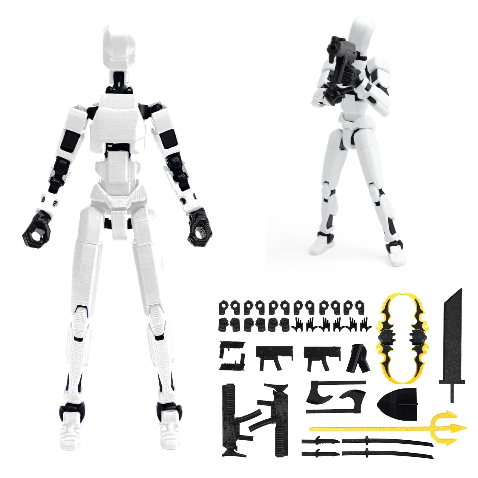 gdufcny Titan 13 - 3+years old T13 action figure 6 figures