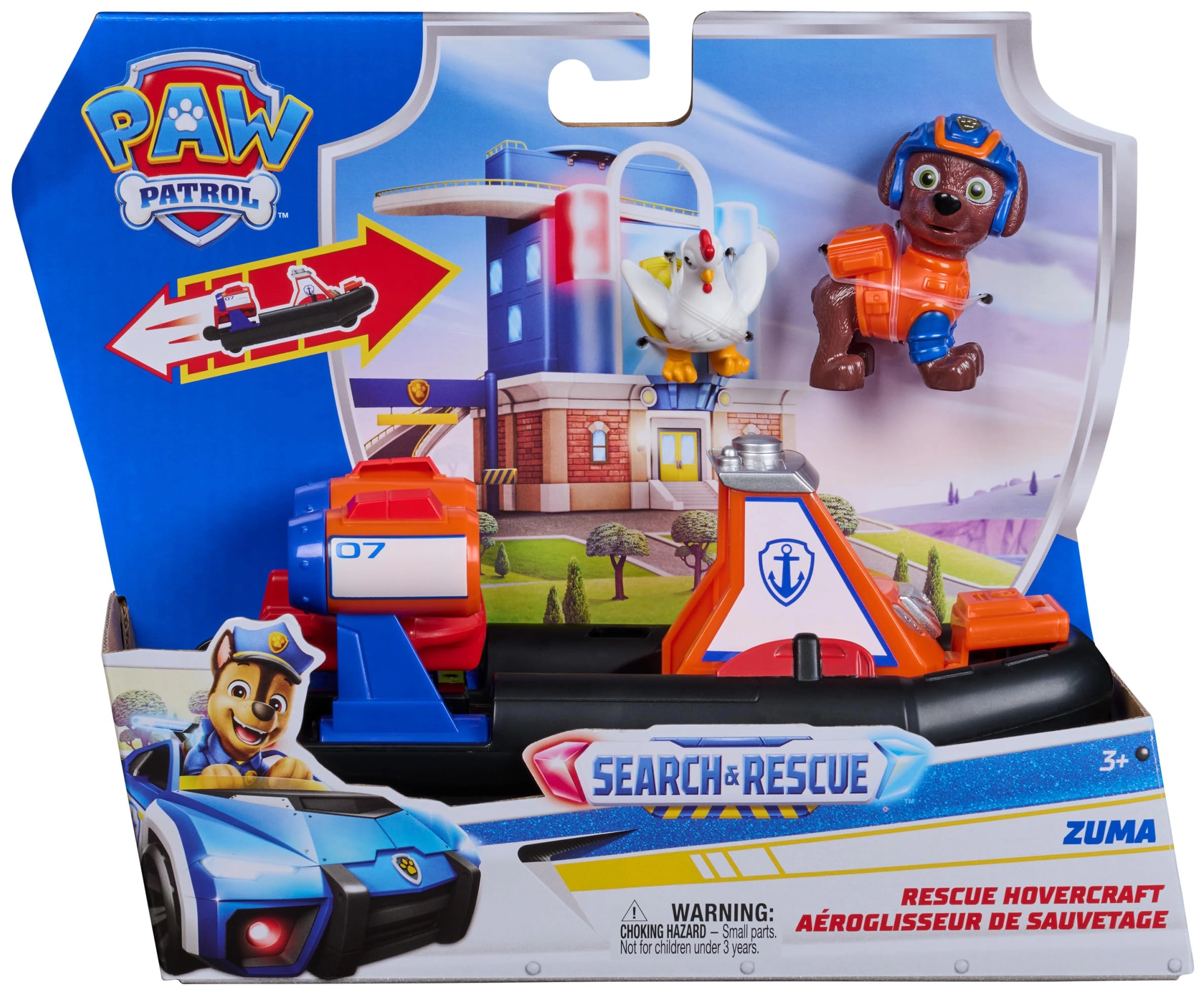 Zuma Rescue Hovercraft - 3pcs