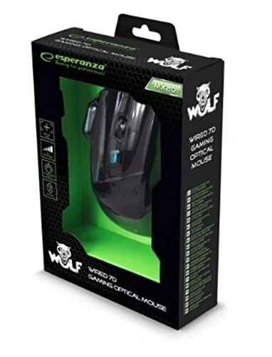 EGM201B Wired 7D Gaming Optical Mouse - USB