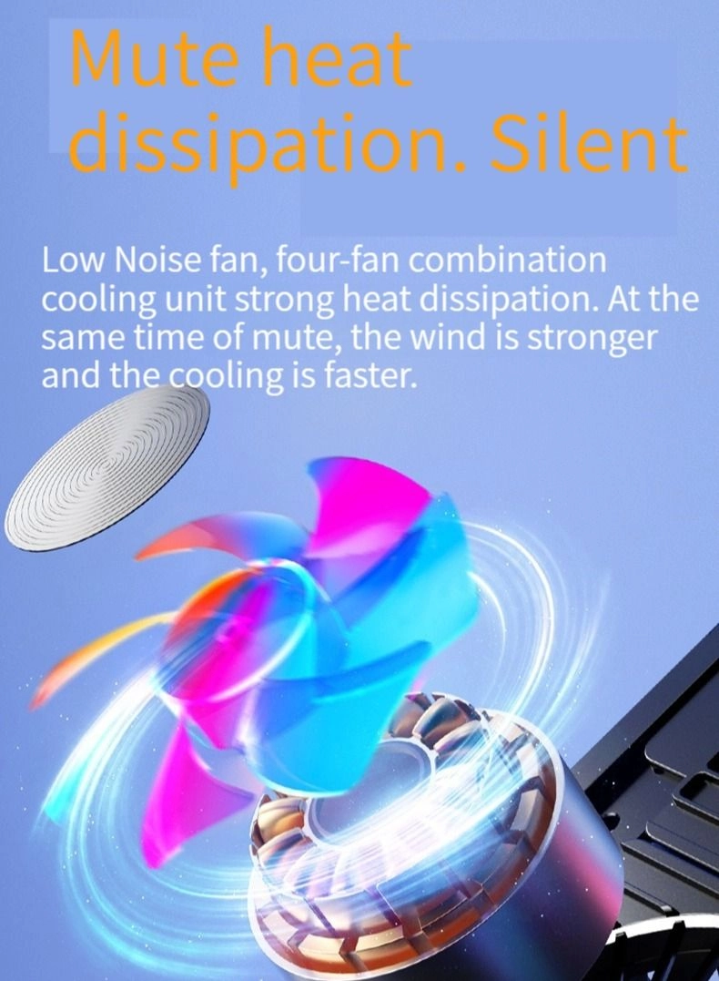 Laptop Cooling Table - Double fans