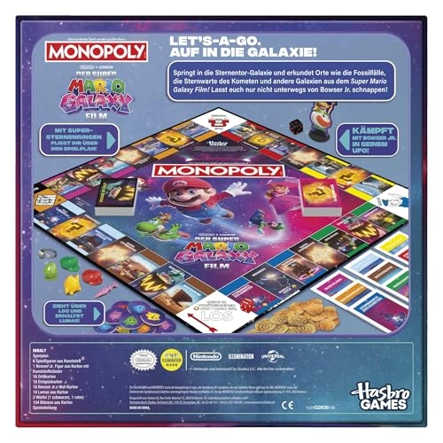 Monopoly: The Super Mario Galaxy Film Edition (German)