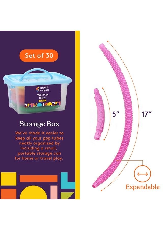 Mini Fun Pull And Pop Fun Tubes - 30 pieces
