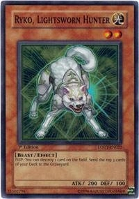 Yu-Gi-Oh! Ryko, Lightsworn Hunter LODT-EN022 - 1st Edition