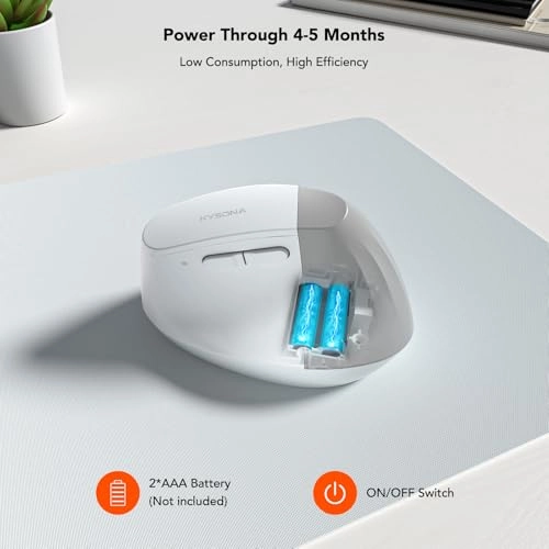 EM18 Ergonomic Vertical Mouse - Bluetooth