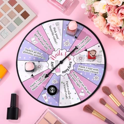 Nail Spa Party Game Spinner - 3 years and up