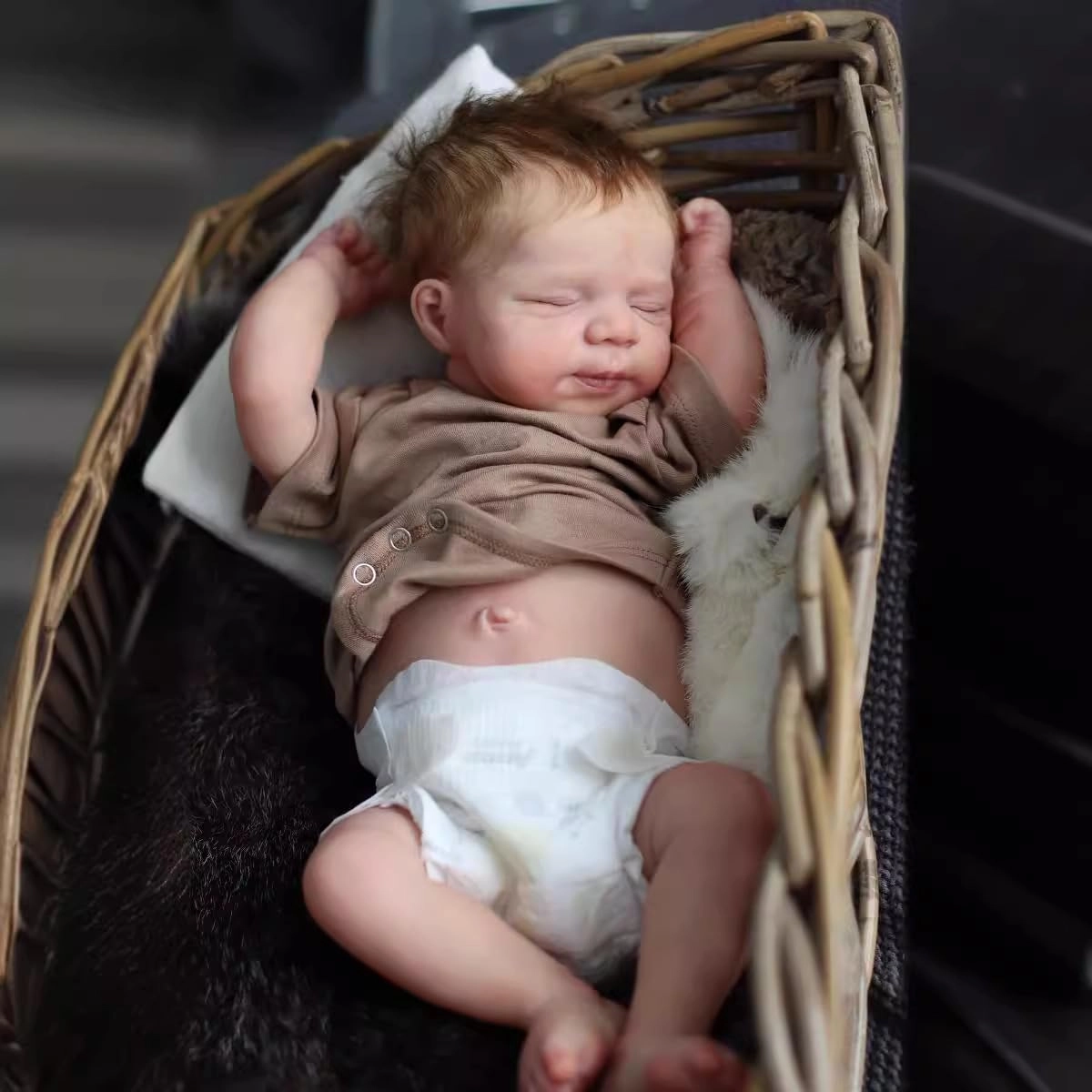 Reborn Baby Doll - 19 Inch Silicone Weighted