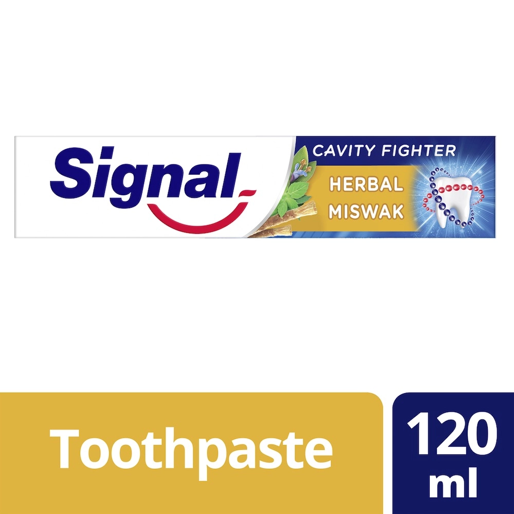 Signal Cavity Fighter Herbal Miswak Toothpaste 182 g