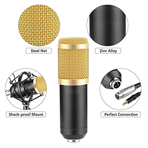 V8Sound Card - Condenser Microphone USB 3.5MM