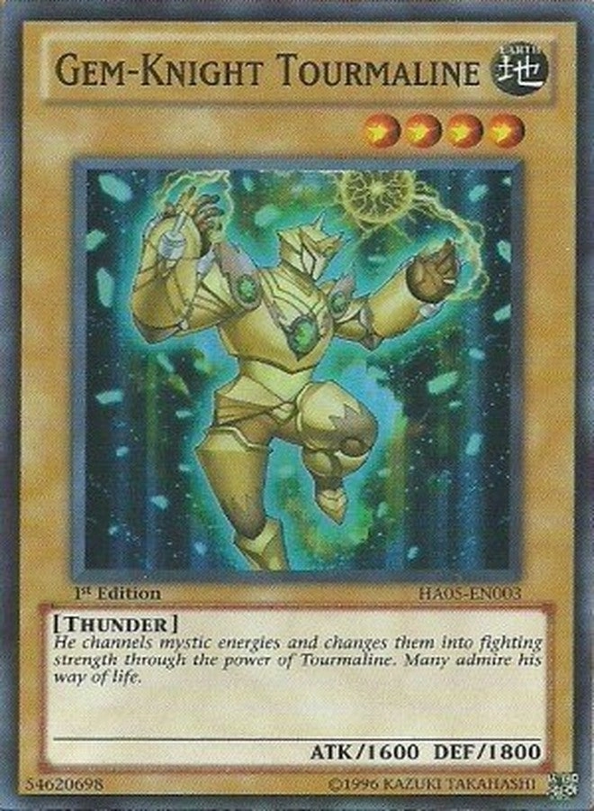 Yu-Gi-Oh! Gem-Knight Tourmaline HA05-EN003