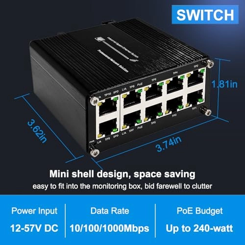 ZP-IMC010GP 10-ports