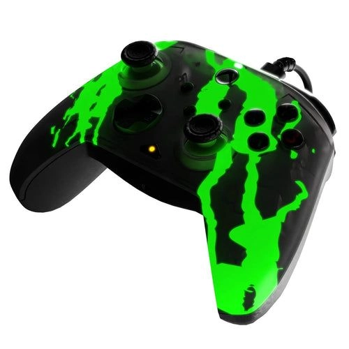Xbox Series X/S, Xbox One & Windows 10/11 PC REMATCH GLOW Advanced Wired Controller Jolt Green