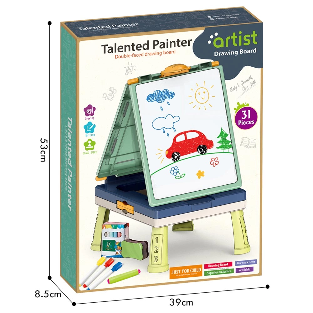 Drawing Board - 31pcs with Board Game