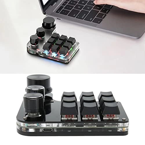 One Handed Macro Mechanical Keyboard - Wired