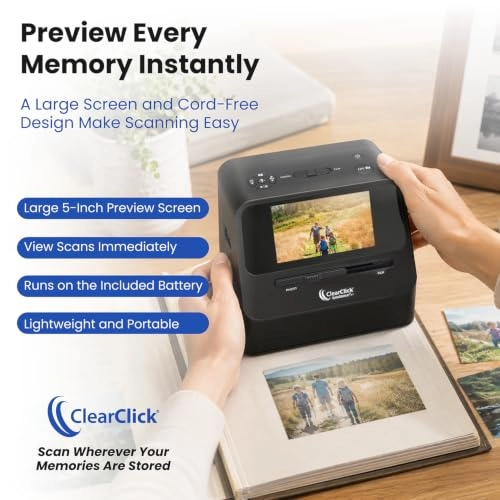 QuickConvert 2.0 - 14 MP Photo, Slide, and Negative Scanner