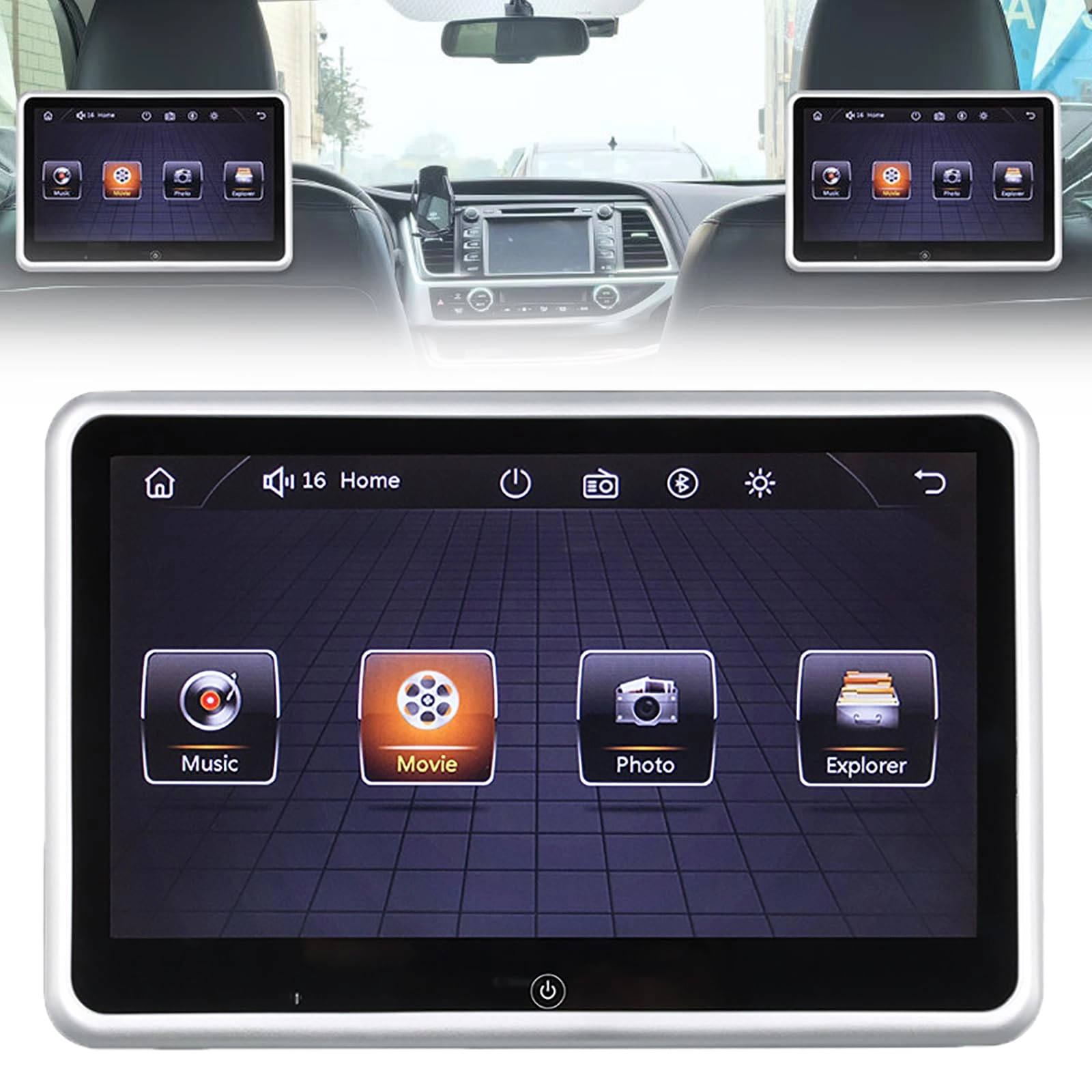 Headrest player - 10.1 inch