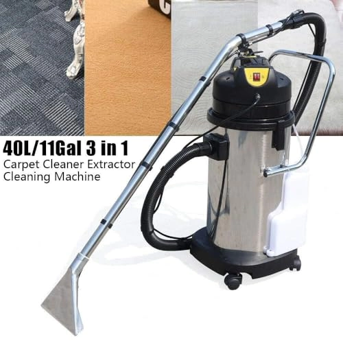3 in 1 Carpet Cleaning Machine - 40L 1034W Stainless Steel