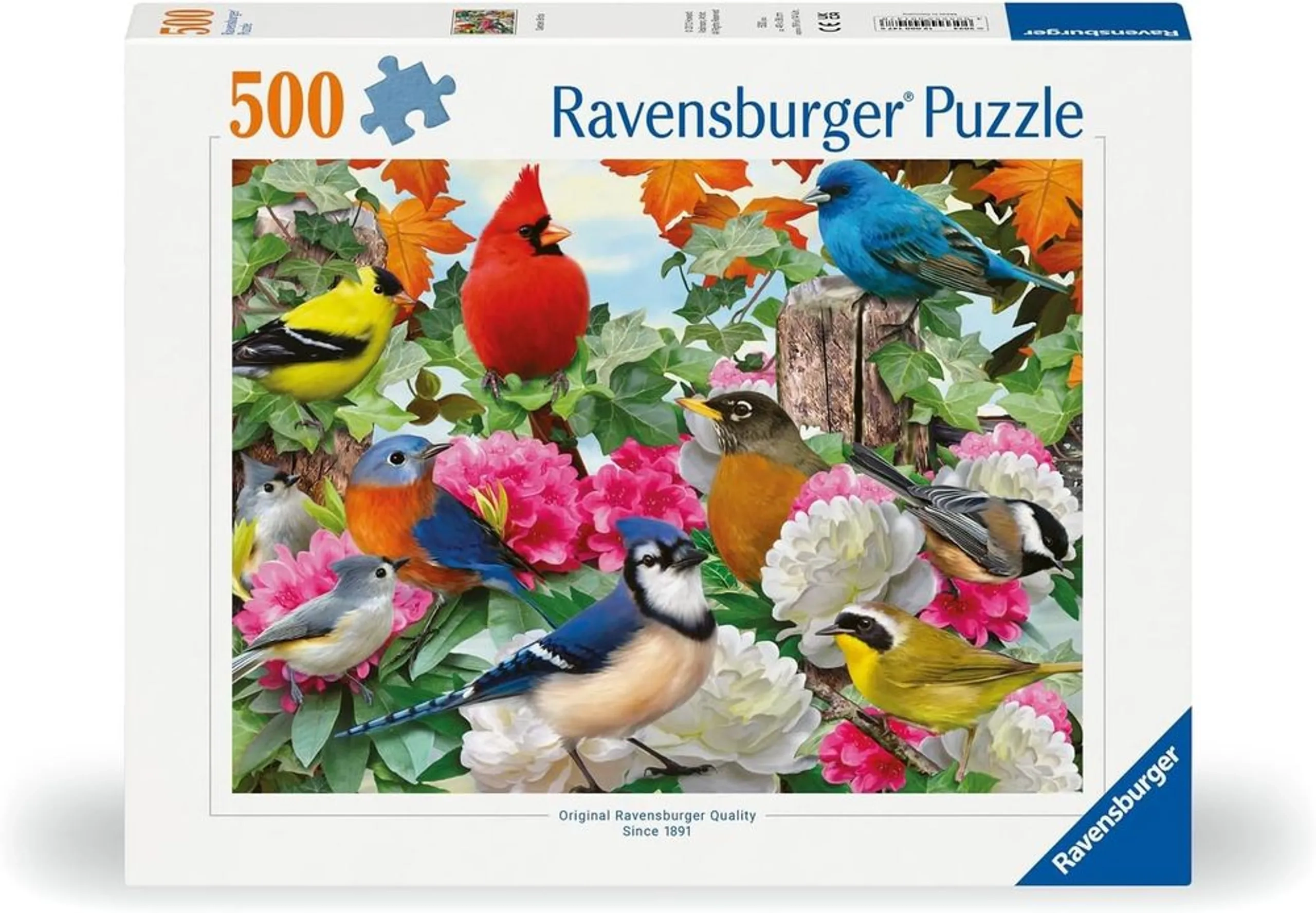 Ravensburger Garden Birds Puzzle (622-12000147_8) - 500 pcs