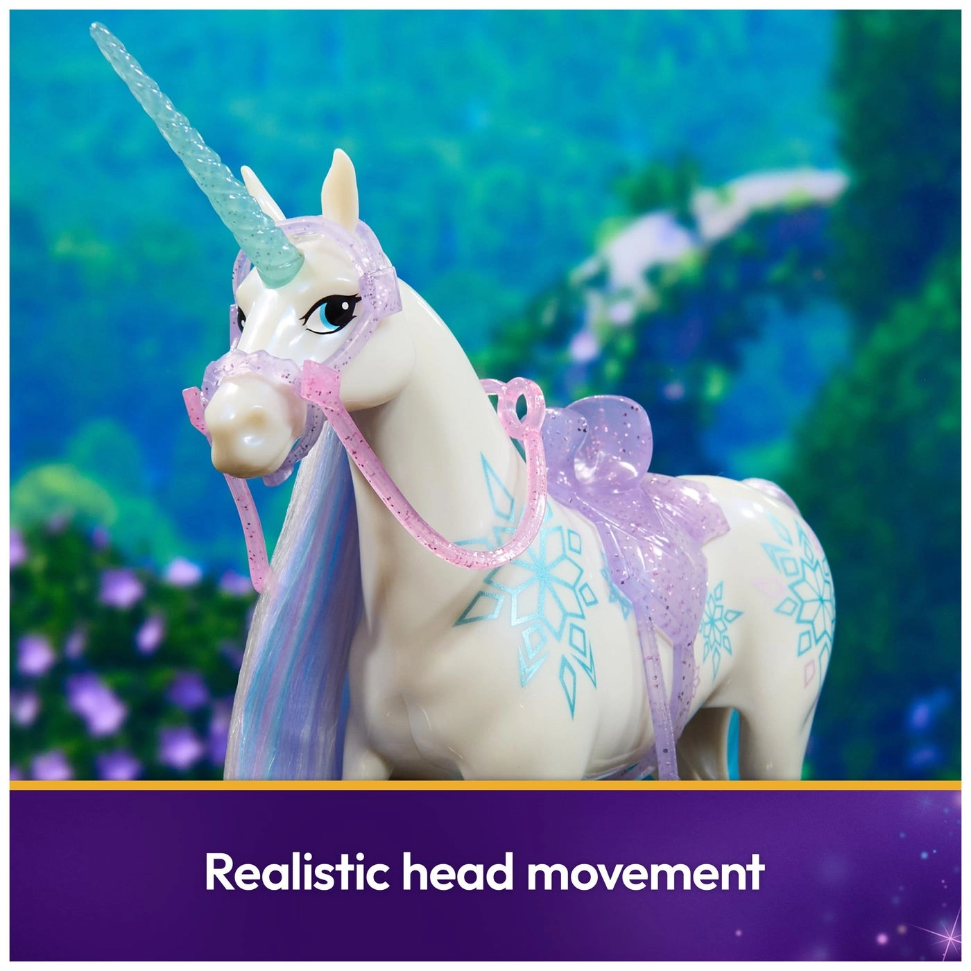 Glacier Unicorn - 11 Power of Friendship Removable Saddle Removable Bridle