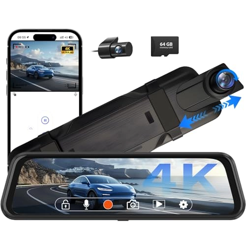 SpaceInside Mirror Dash Cam - 4K