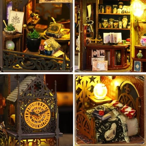 Magic House - 3D Mini Dollhouse Musical Movement