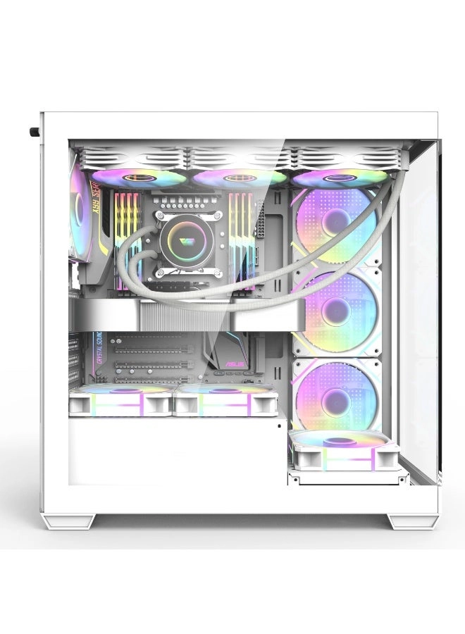 DS900G - curved tempered glass Mid Tower